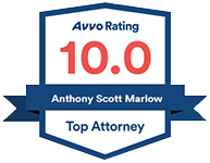 Avvo Rating 10.0 - Anthony Scott Marlow - Top Attorney